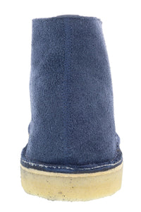 DANIELA FARGION Navy Suede Leather Derby Shoes-