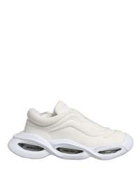 Dolce & Gabbana White Slip On Wave Low Top Sneakers Women's Shoes