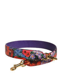 Dolce & Gabbana Dolce & Gabbana Multicolor Floral Leather Bag Accessory Shoulder Women's Strap