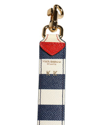 Dolce & Gabbana Dolce & Gabbana Multicolor Leather Striped Bag Accessory Shoulder Women's Strap