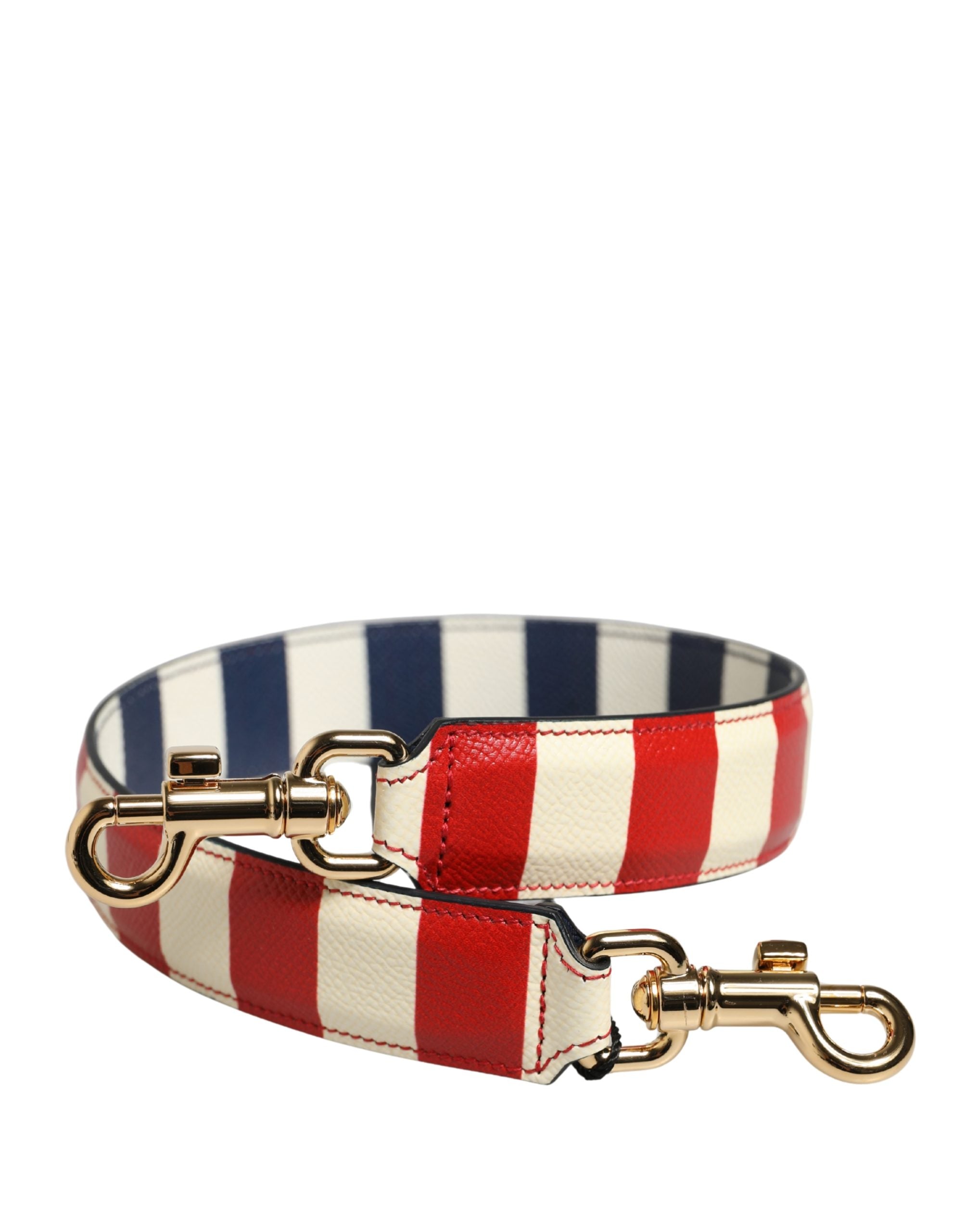 Dolce & Gabbana Dolce & Gabbana Multicolor Leather Striped Bag Accessory Shoulder Women's Strap