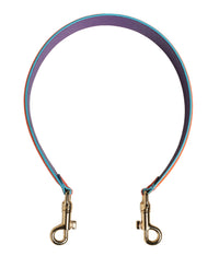 Dolce & Gabbana Dolce & Gabbana Orange Purple Calf Leather Bag Accessory  Shoulder Women's Strap