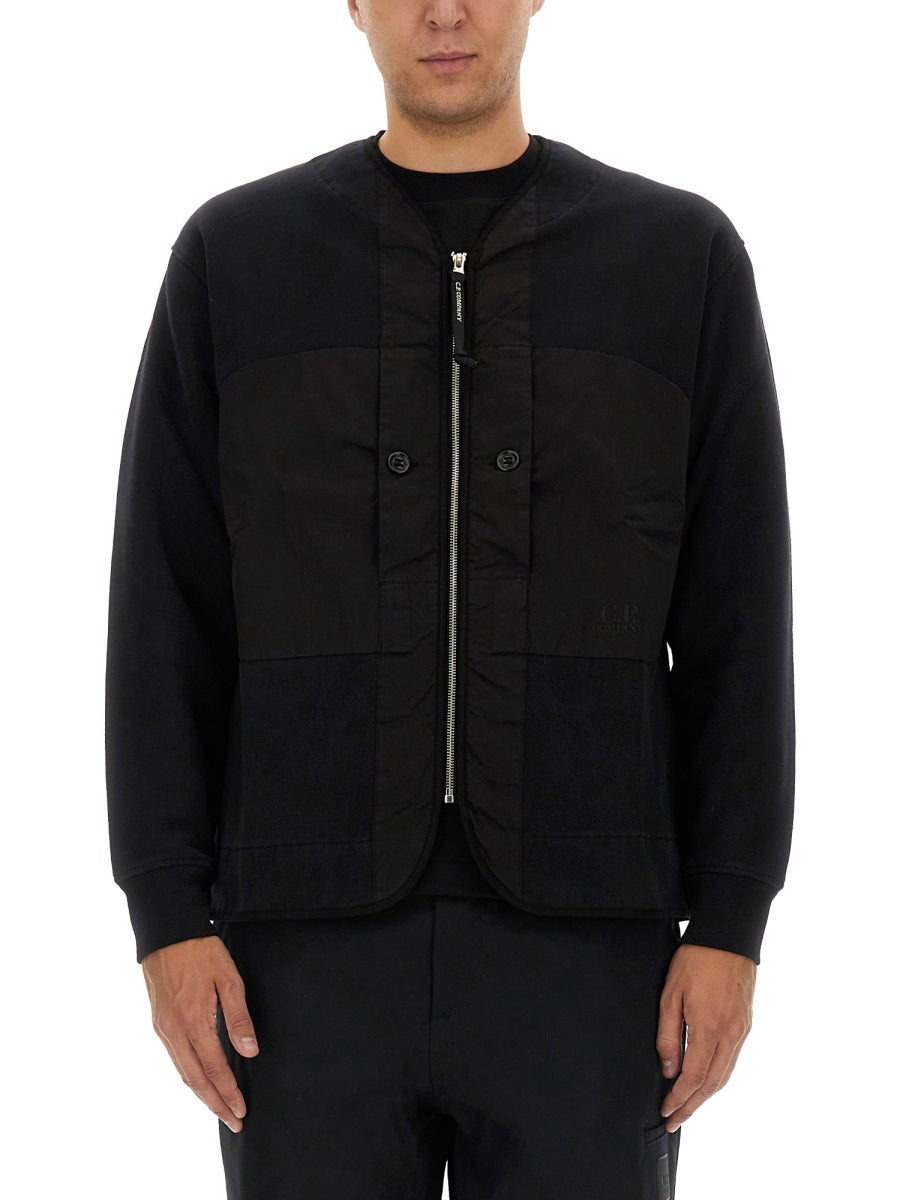 C.P. Company Men Zip Sweatshirt.
