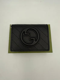 Gucci GUCCI GG BLONDIE Black Compact Wallet (Authentic Pre-Loved)