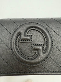 Gucci GUCCI GG BLONDIE Black Compact Wallet (Authentic Pre-Loved)