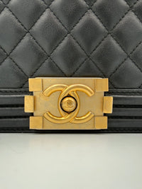 Chanel CHANEL BOY Large Women's Handbag (Authentic Pre-Loved)