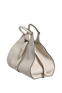 Gucci White Leather Stirrup Top Handle Women's Bag (Authentic Pre-Loved)