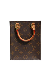 Louis Vuitton Monogram Canvas Petit Sac Plat Women's Bag (Authentic Pre-Loved)