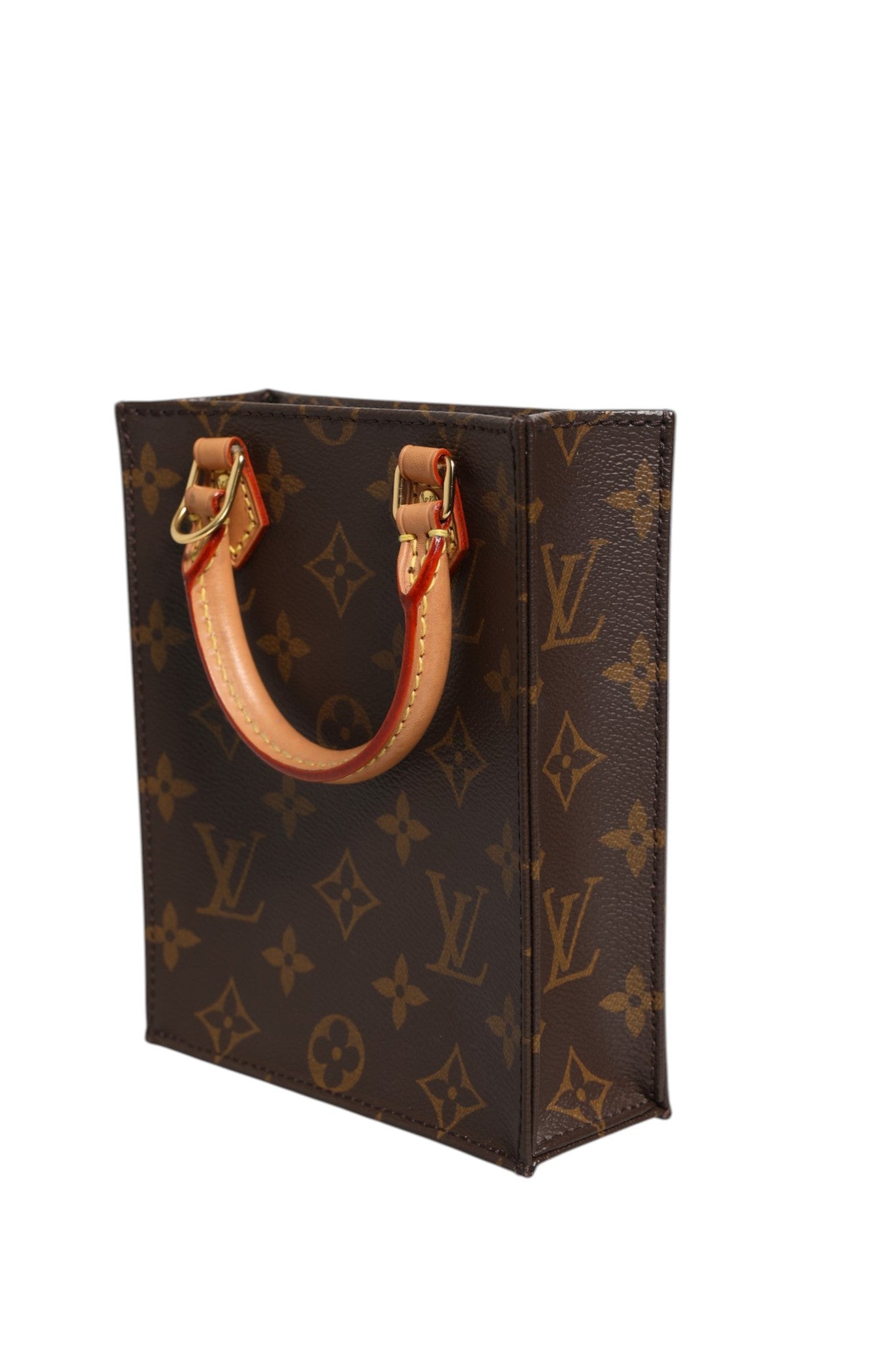 Louis Vuitton Monogram Canvas Petit Sac Plat Women's Bag (Authentic Pre-Loved)