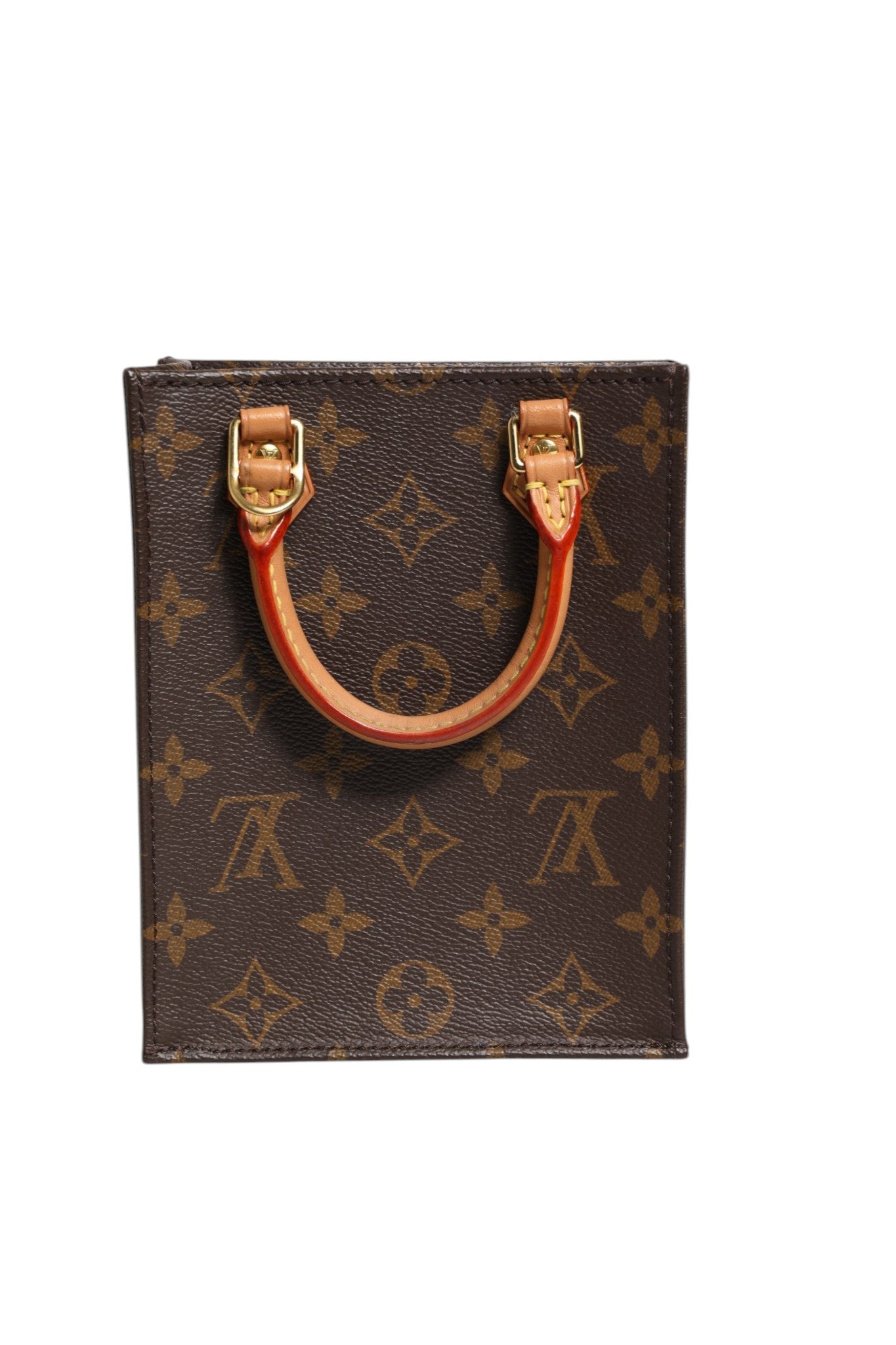 Louis Vuitton Monogram Canvas Petit Sac Plat Women's Bag (Authentic Pre-Loved)