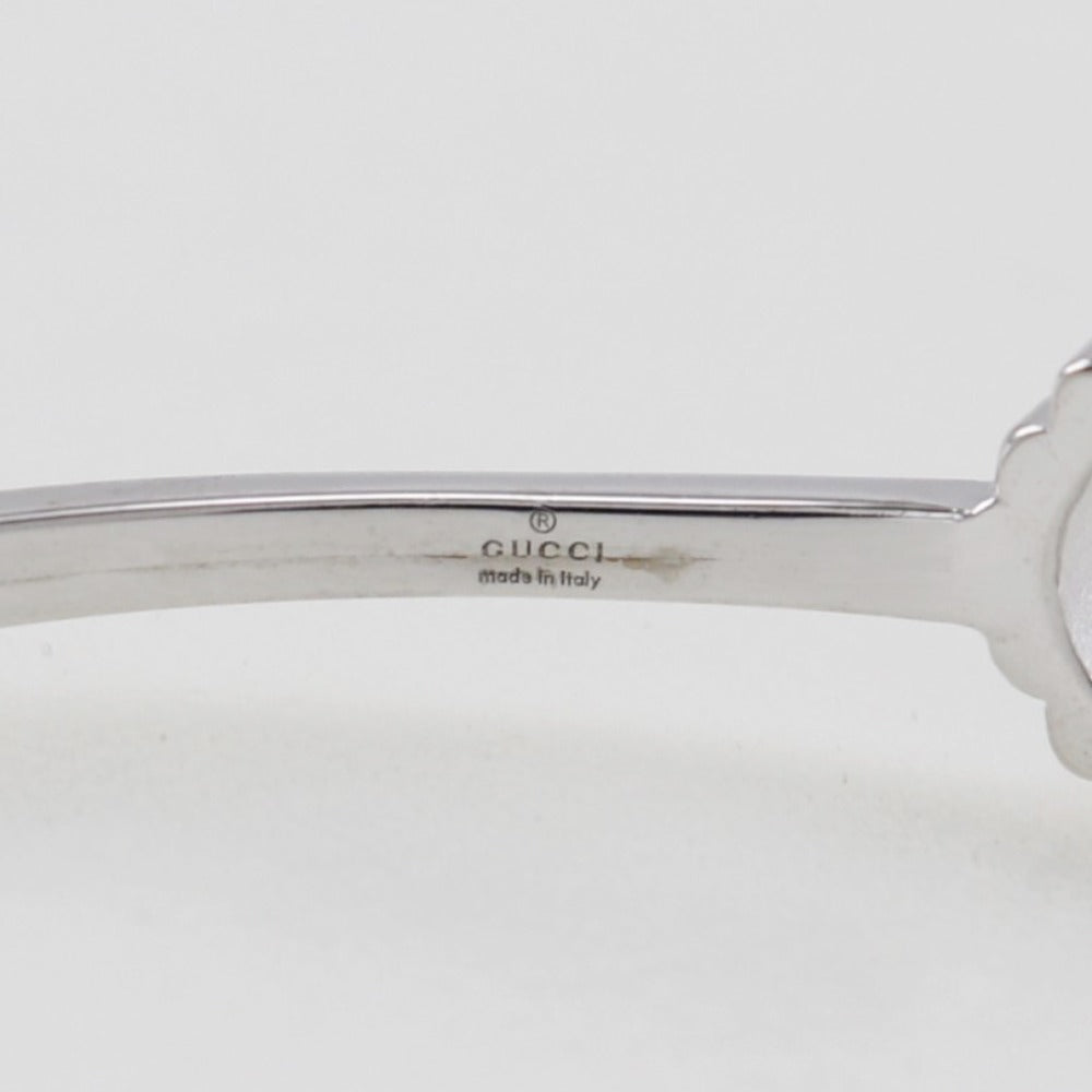 Gucci Gucci Double G Silver White Gold Bracelet Jewelry (Authentic Pre-Loved)