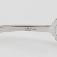 Gucci Gucci Double G Silver White Gold Bracelet Jewelry (Authentic Pre-Loved)