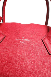 Louis Vuitton Griotte Taurillon Leather Soft Lockit MM Crossbody Women's Bag (Authentic Pre-Loved)