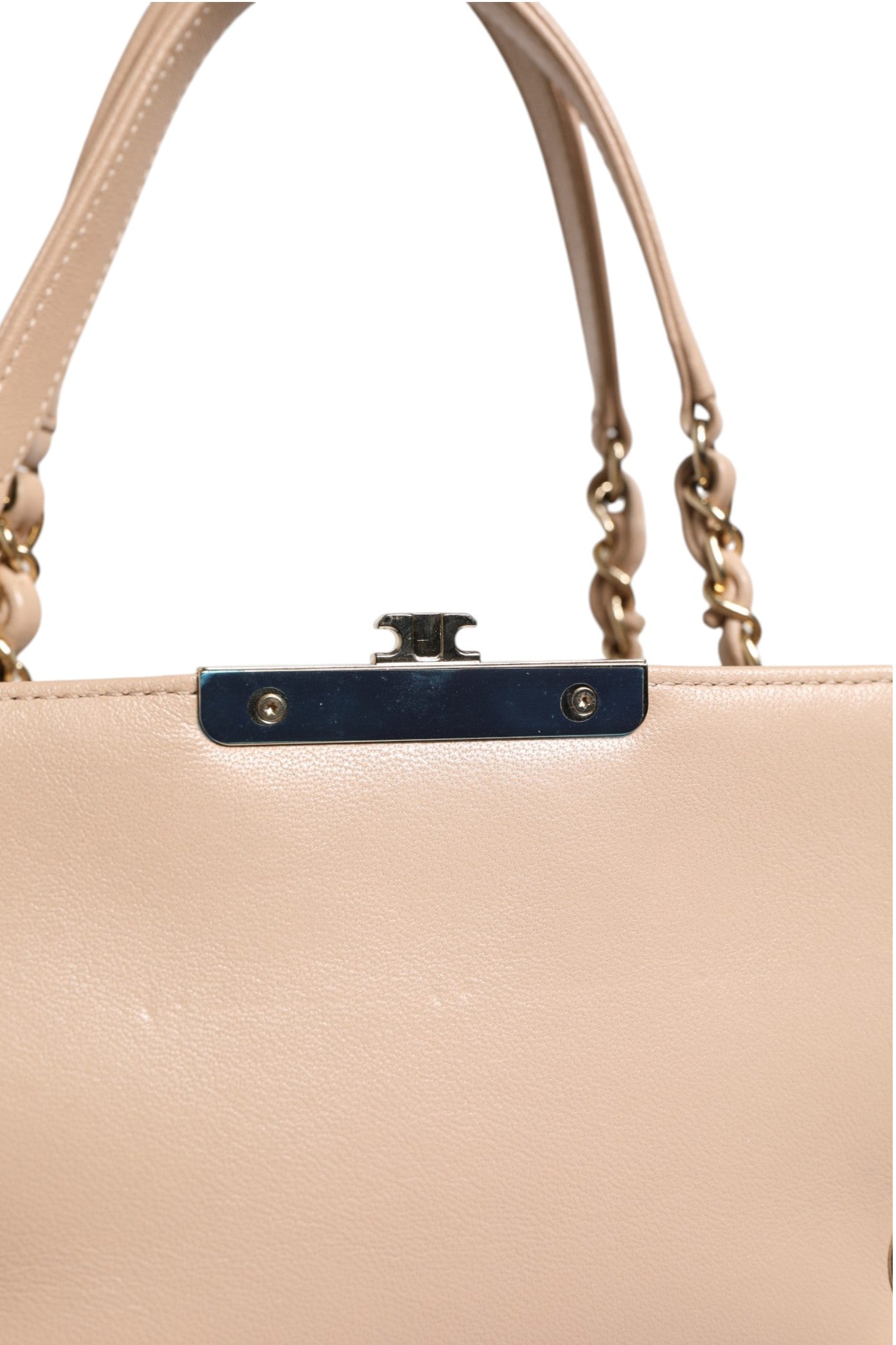Chanel Quilted Leather Beauty Lock Flap Women's Bag (Pre-Loved)