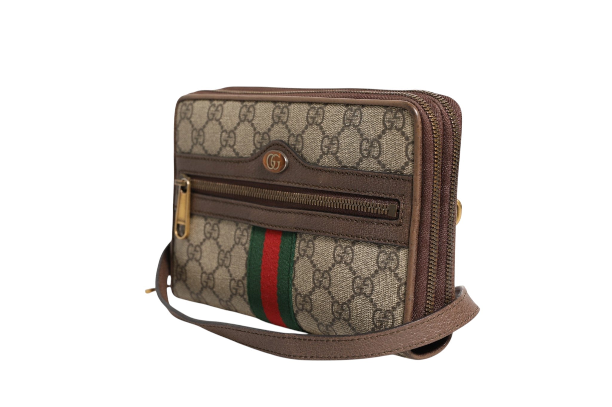 Gucci GG Supreme Ophidia Crossbody Women's Bag (Authentic Pre-Loved)