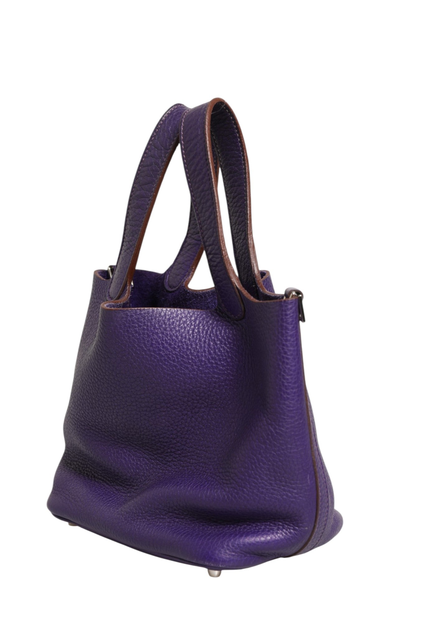 Hermès Picotin Lock PM Clemence Leather Women's Bag (Pre-Loved)