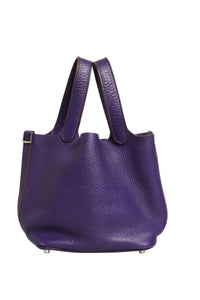 Hermès Picotin Lock PM Clemence Leather Women's Bag (Pre-Loved)