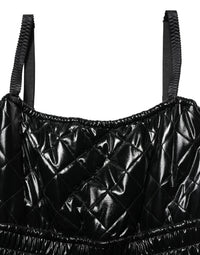 Dolce & Gabbana Dolce & Gabbana Black Sleeveless Romper Jumpsuit Women's Dress
