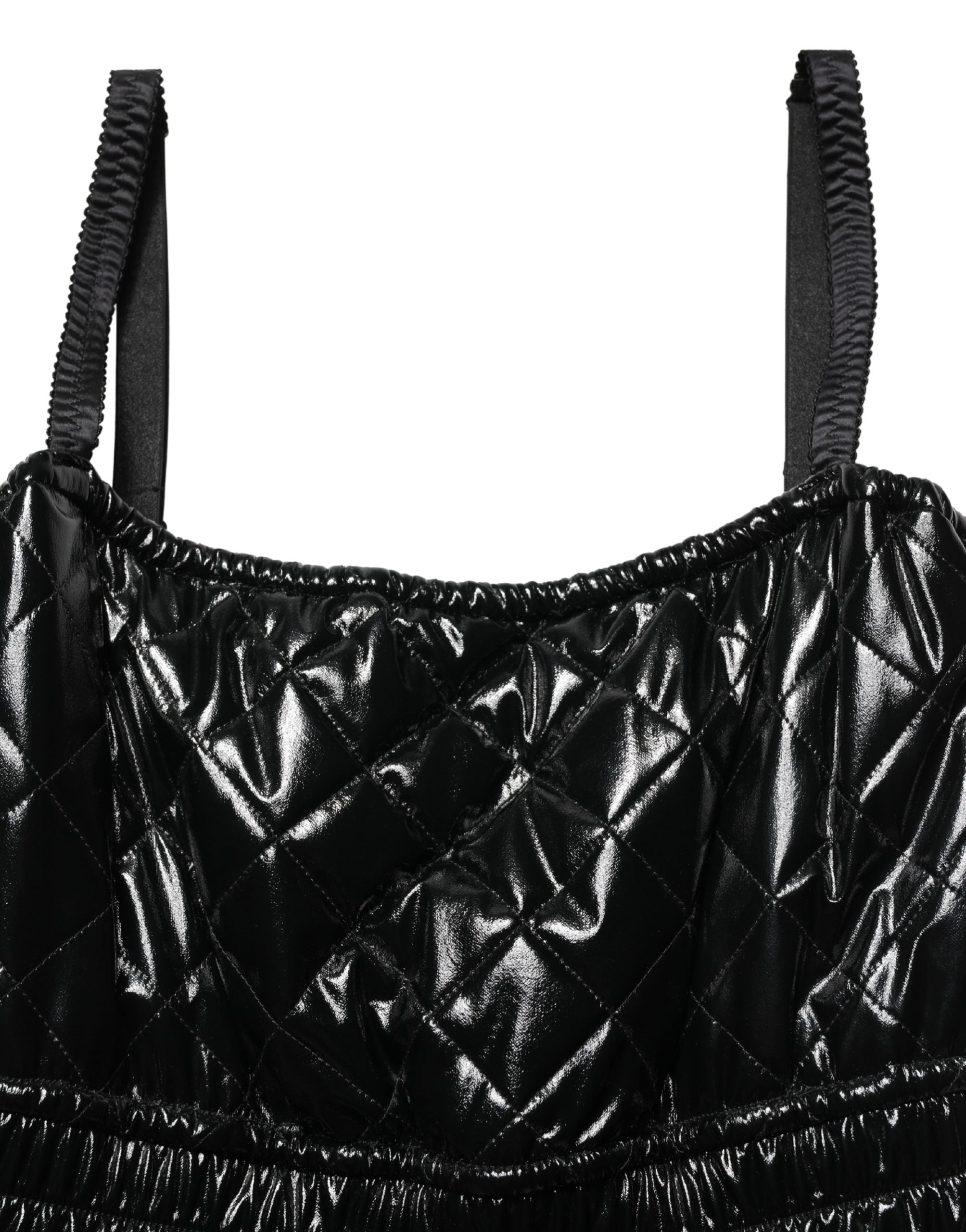 Dolce & Gabbana Dolce & Gabbana Black Sleeveless Romper Jumpsuit Women's Dress