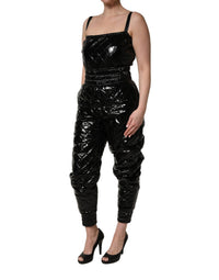Dolce & Gabbana Dolce & Gabbana Black Sleeveless Romper Jumpsuit Women's Dress