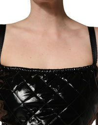 Dolce & Gabbana Dolce & Gabbana Black Sleeveless Romper Jumpsuit Women's Dress