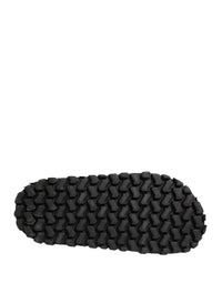Dolce & Gabbana Dolce & Gabbana Black Ruching Detail Flats Men Sandals Men's Shoes