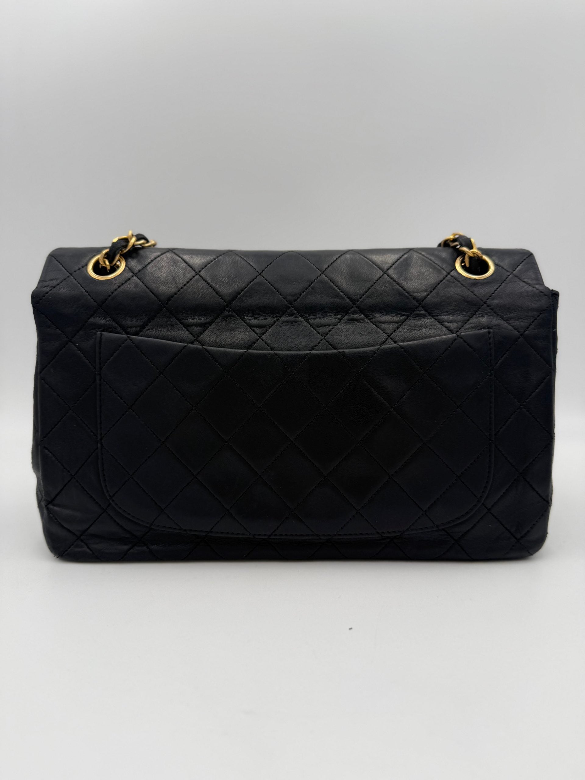 Chanel CHANEL Timeless Classic with Removable Pouch Women's Handbag (Authentic Pre-Loved)