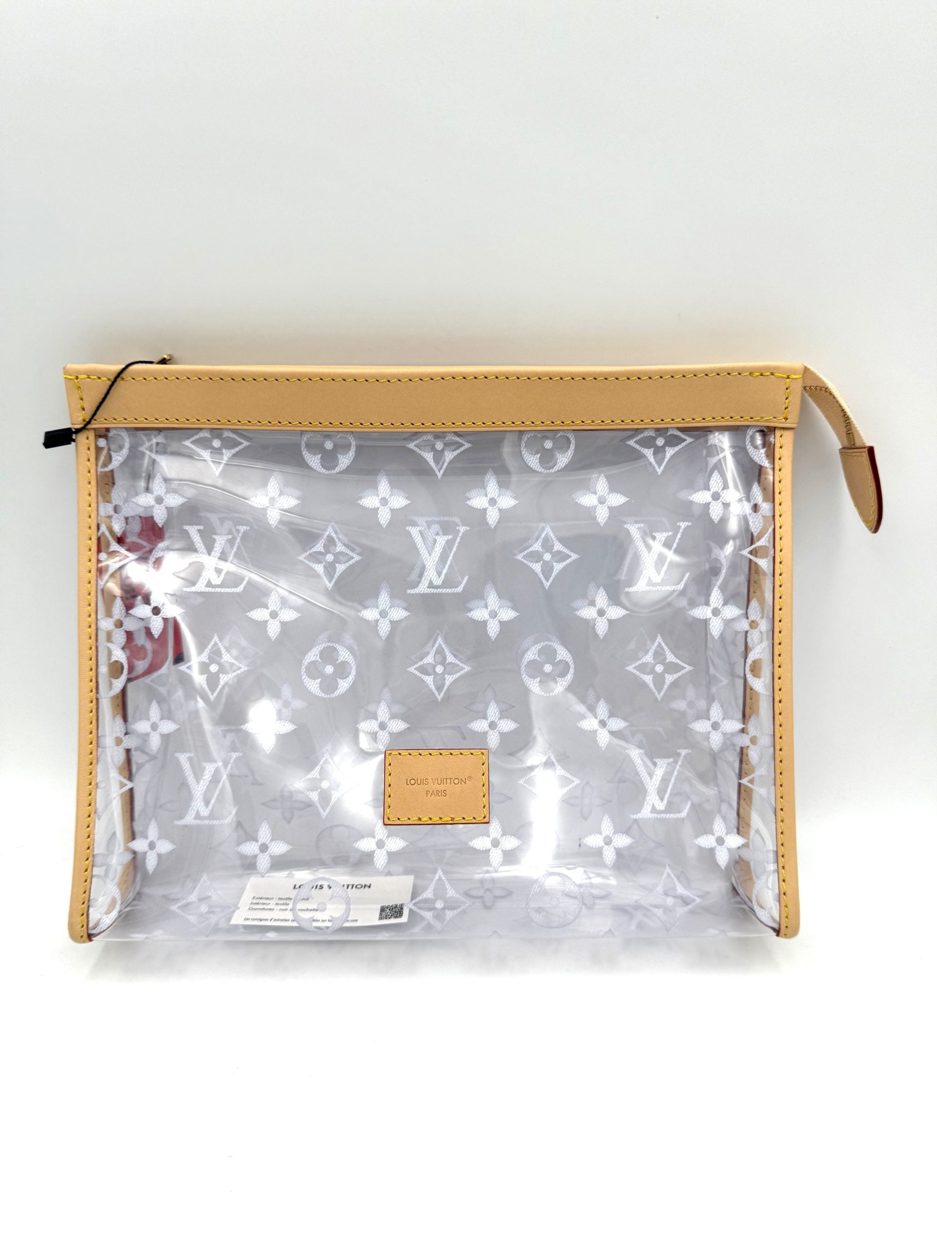 Louis Vuitton LOUIS VUITTON Monogram Transparent Pochette (Authentic Pre-Loved)