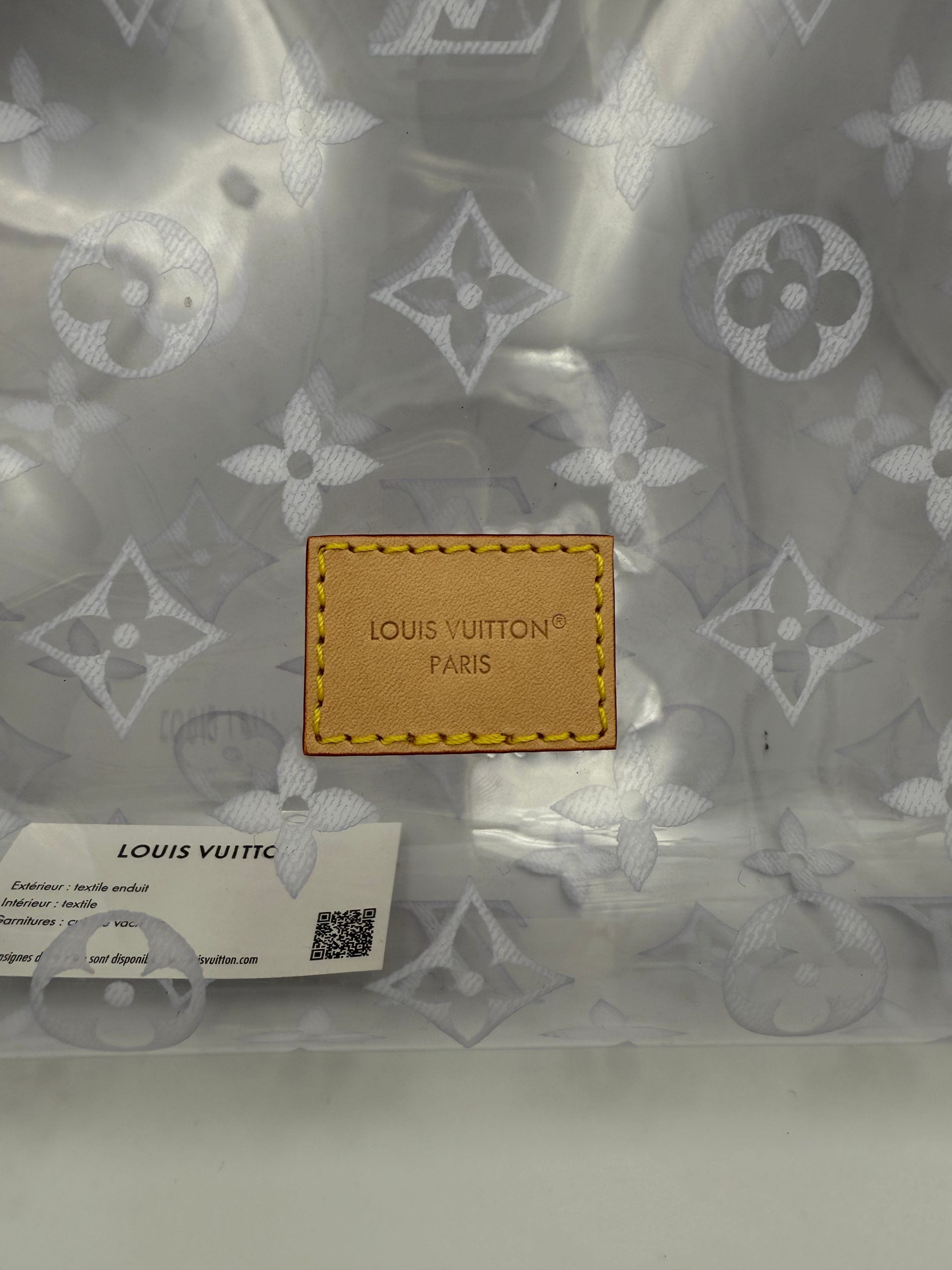 Louis Vuitton LOUIS VUITTON Monogram Transparent Pochette (Authentic Pre-Loved)