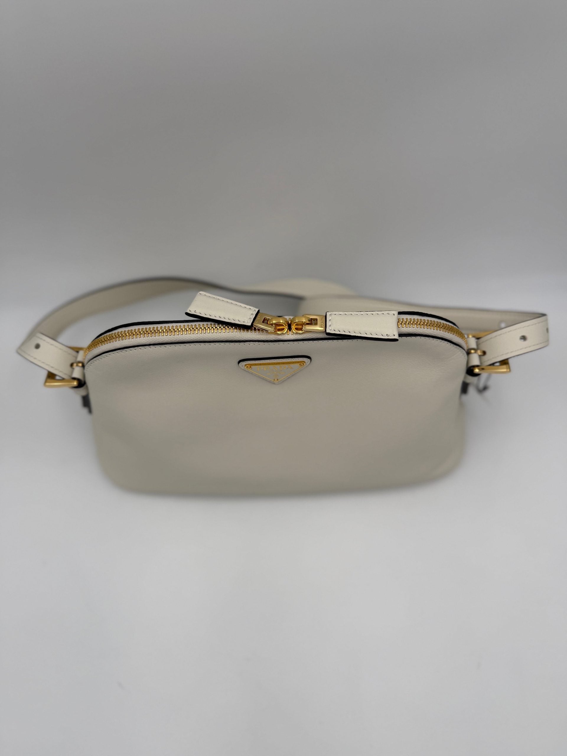 Prada PRADA Bauletto BOWLING in Leather Women's Handbag (Authentic Pre-Loved)