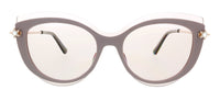 JIMMY CHOO Beige Cateye CLEAGS 0FWM K1 Sunglasses
