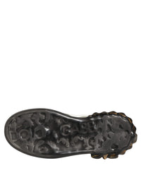 Dolce & Gabbana Multicolor Crystal StuddedLOVE Sneakers Women's Shoes