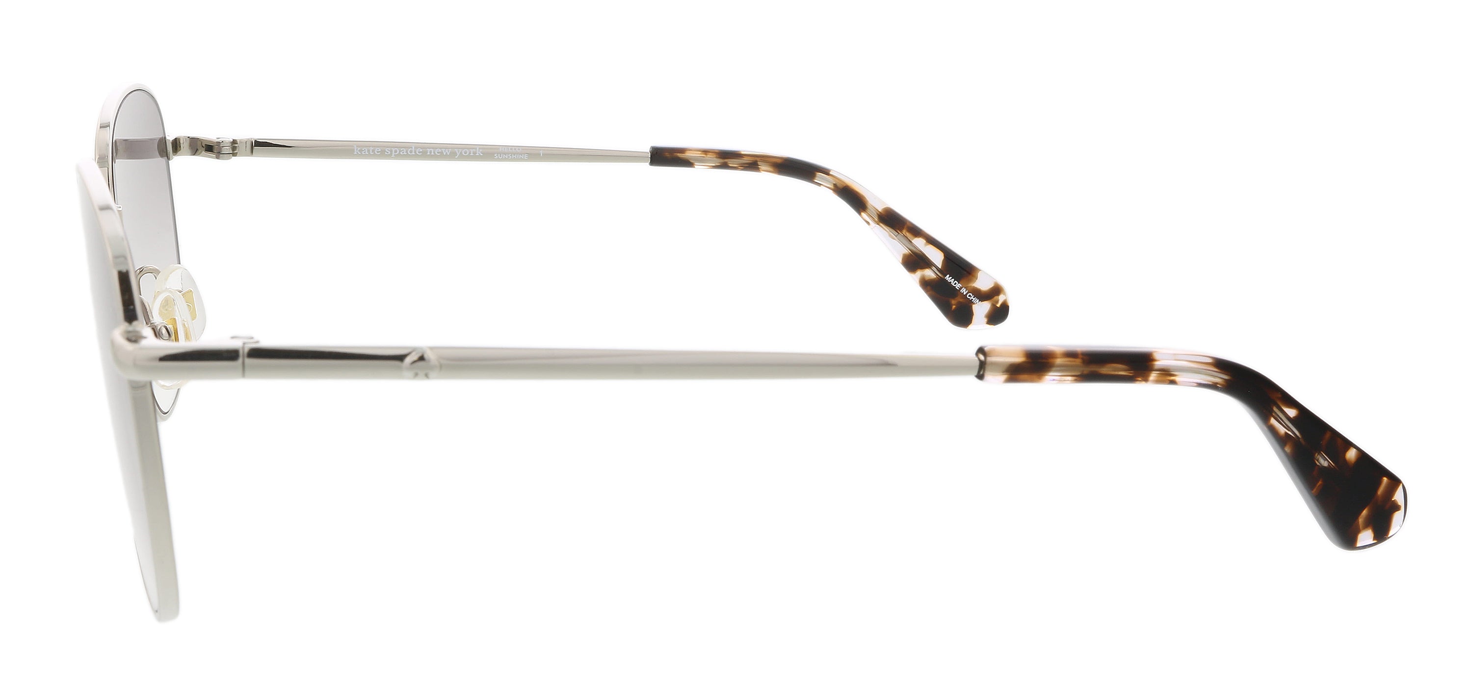 KATE SPADE Silver Havana Square KIYAHS 0YL7 9O Sunglasses
