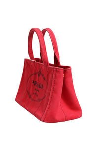 Prada Canapa Mini Canvas Women's Tote (Pre-Loved)