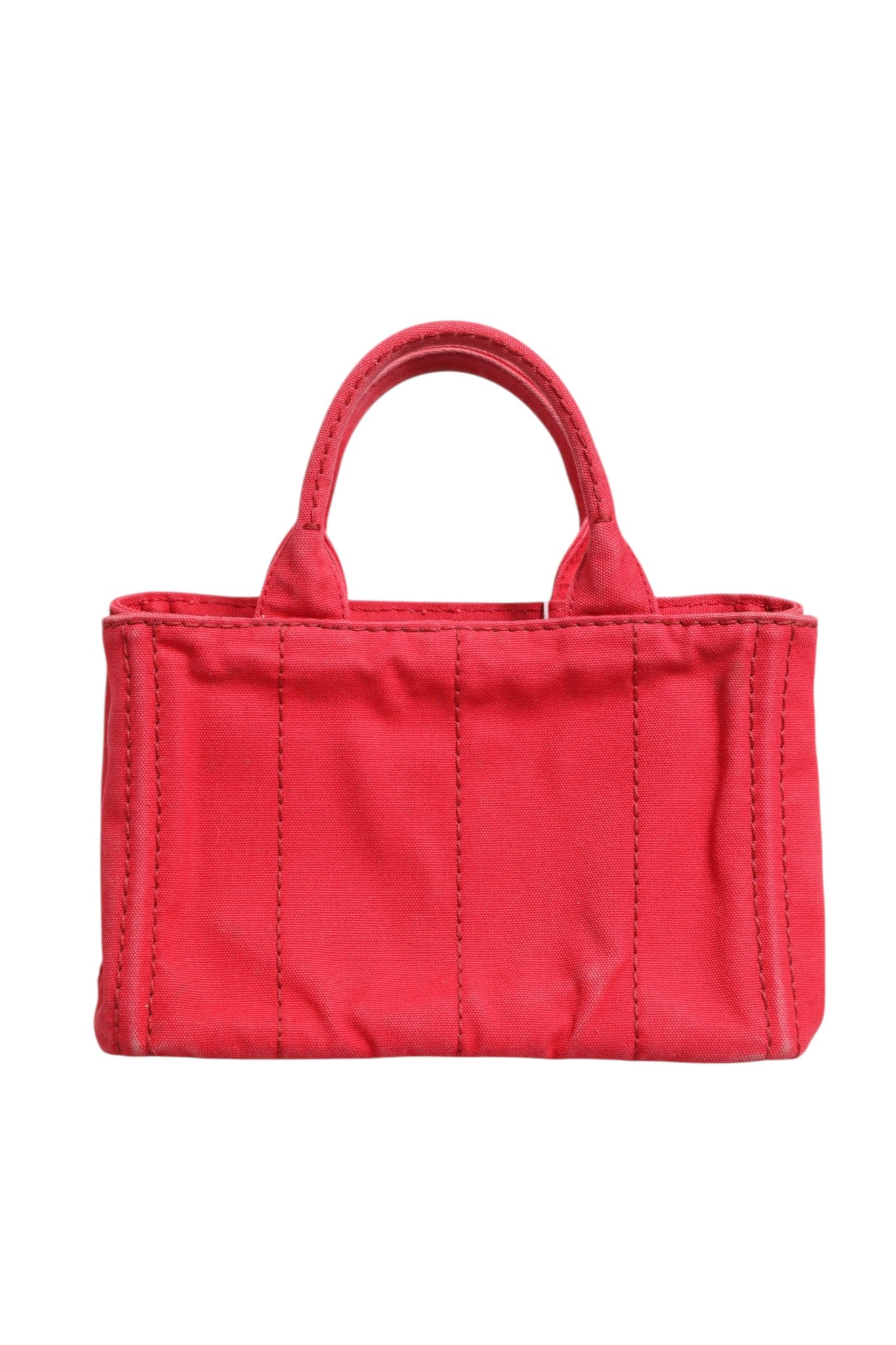 Prada Canapa Mini Canvas Women's Tote (Pre-Loved)