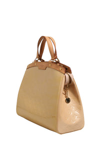 Louis Vuitton Monogram Vernis Brea MM Beige Women's Poudre (Authentic Pre-Loved)