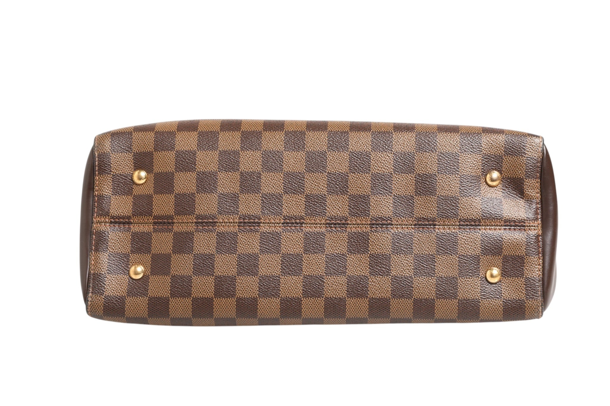 Louis Vuitton Damier Ebene Kensington Bowling Women's Bag (Pre-Loved)