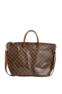 Louis Vuitton Damier Ebene Belmont Tote Women's Bag (Authentic Pre-Loved)