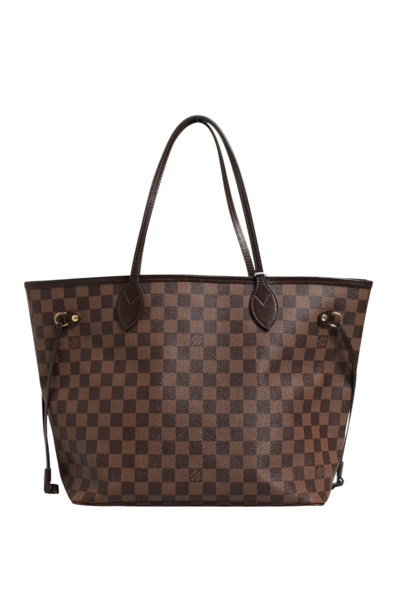 Louis Vuitton Neverfull MM Damier Ebene Women's Tote (Pre-Loved)