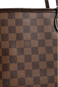 Louis Vuitton Neverfull MM Damier Ebene Women's Tote (Pre-Loved)