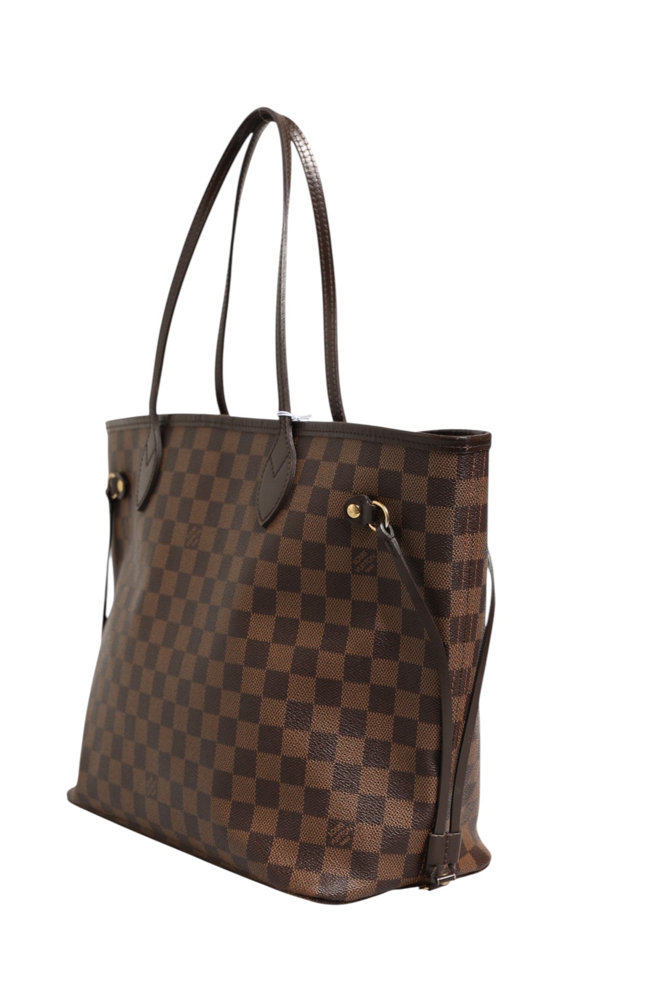 Louis Vuitton Neverfull MM Damier Ebene Women's Tote (Pre-Loved)