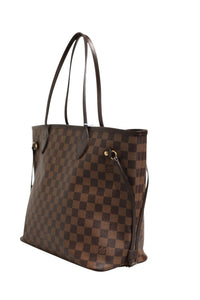 Louis Vuitton Neverfull MM Damier Ebene Women's Tote (Pre-Loved)