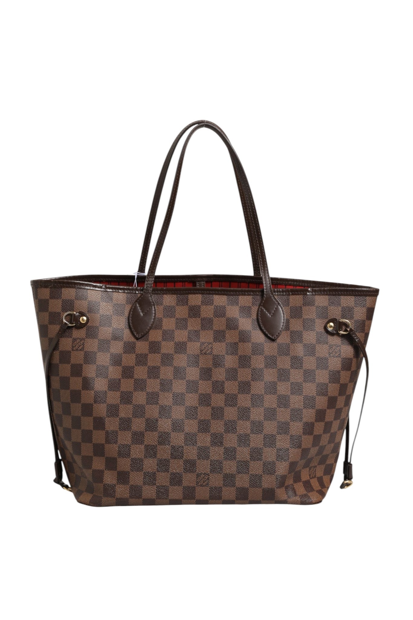 Louis Vuitton Neverfull MM Damier Ebene Women's Tote (Pre-Loved)