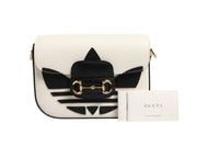 Gucci Gucci x Adidas 1955 Horsebit Shoulder Women's Bag (Authentic Pre-Loved)