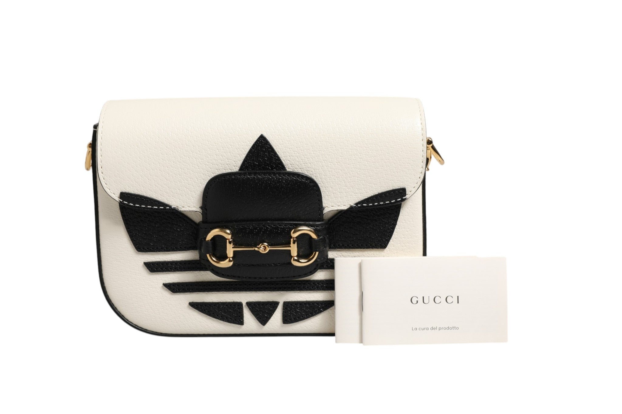 Gucci Gucci x Adidas 1955 Horsebit Shoulder Women's Bag (Authentic Pre-Loved)