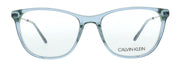 CK Crystal Teal Laminate Cat Eye CK18706 438 Eyeglasses