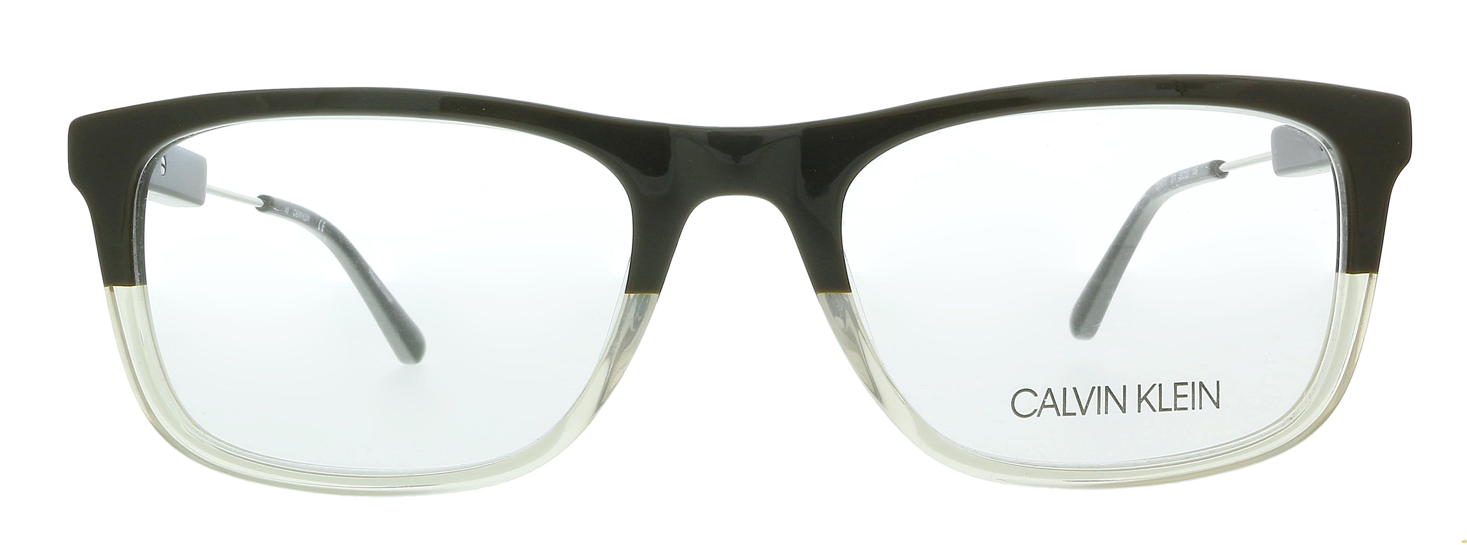 Calvin Klein Brown/Crystal Taupe Gradient Rectangle CK19707 277 Eyeglasses