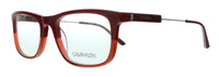 Calvin Klein Oxblood/Crystal Red Gradient Rectangle CK19707 615 Eyeglasses