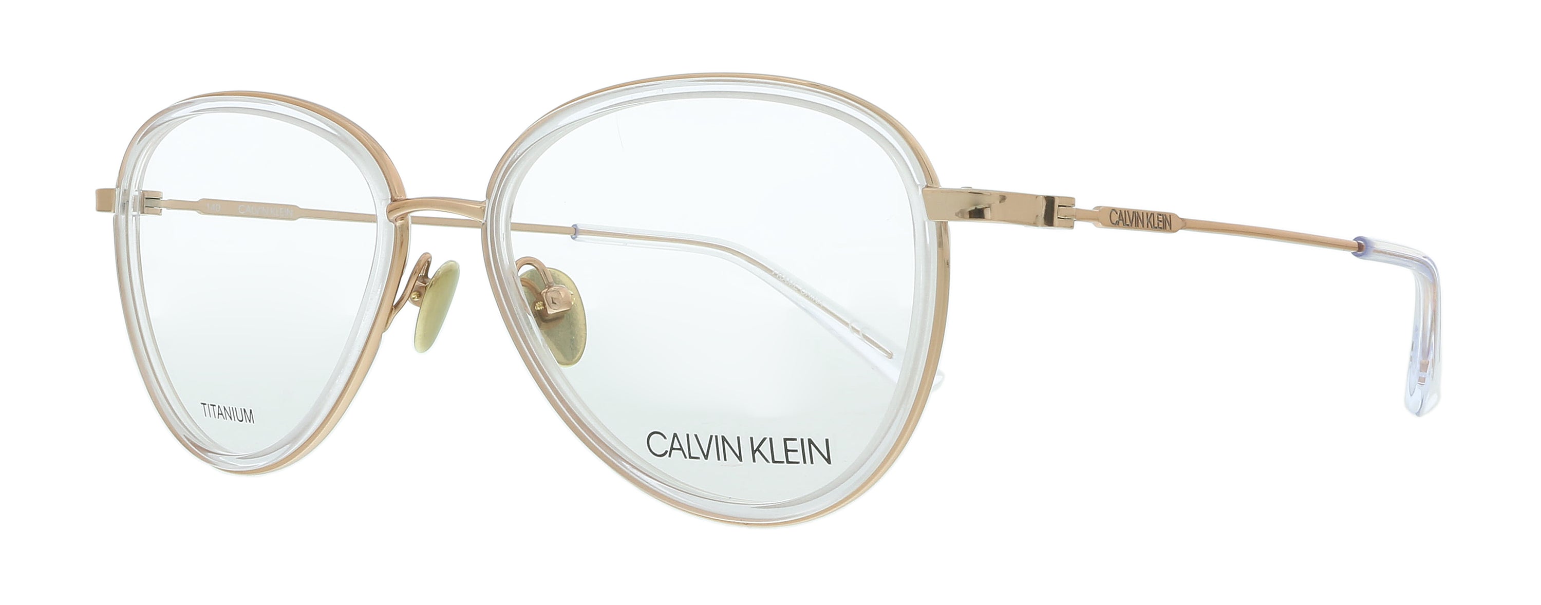 Calvin Klein CK20106 971 Crystal Aviator Eyeglasses