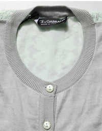 Dolce & Gabbana Dolce & Gabbana Green ButtonDown LongSleeve Cardigan Women's Sweater